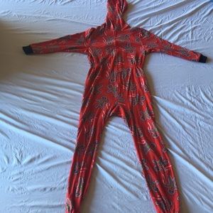 Red ginger bread onesie